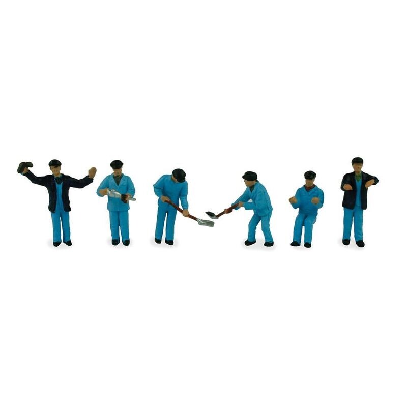 Bachmann 36-047 Locomotive Staff Figures x 6 OO/HO Gauge