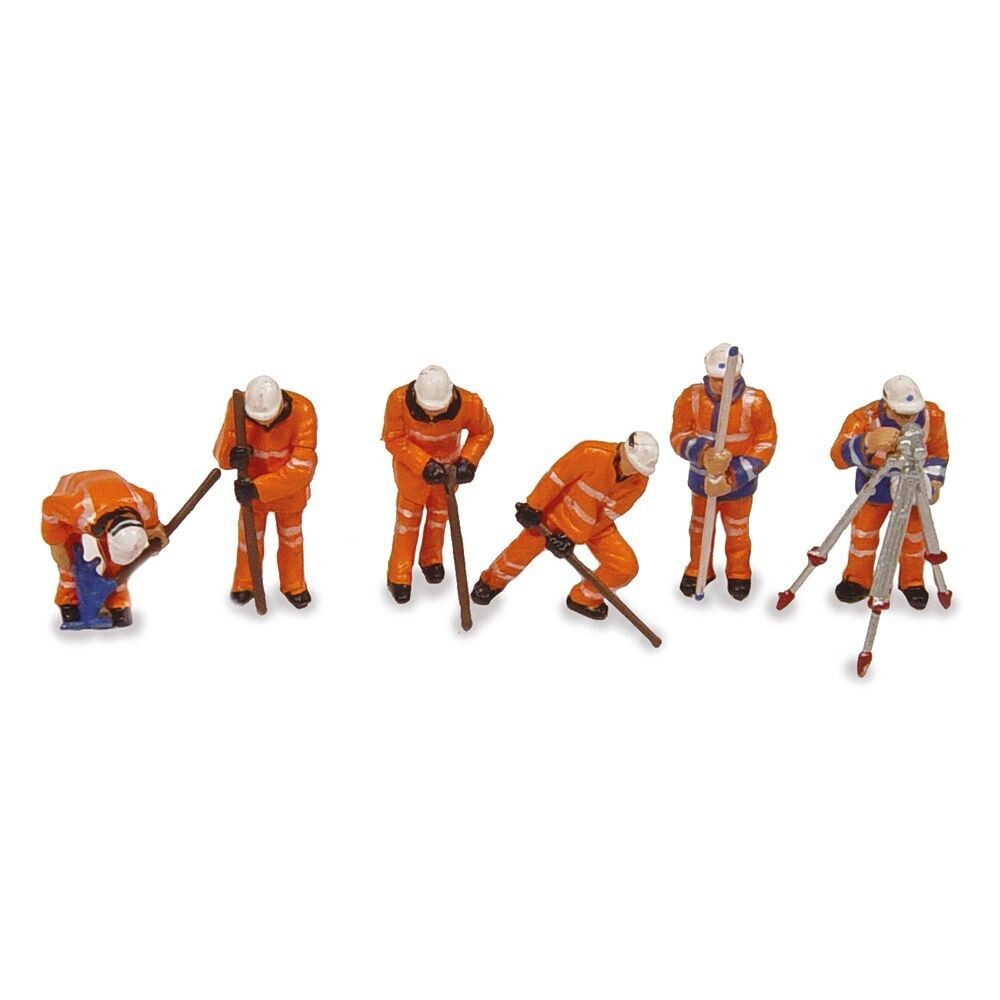 Bachmann 36-050 Permanent Way Workers x 6 OO/HO Gauge