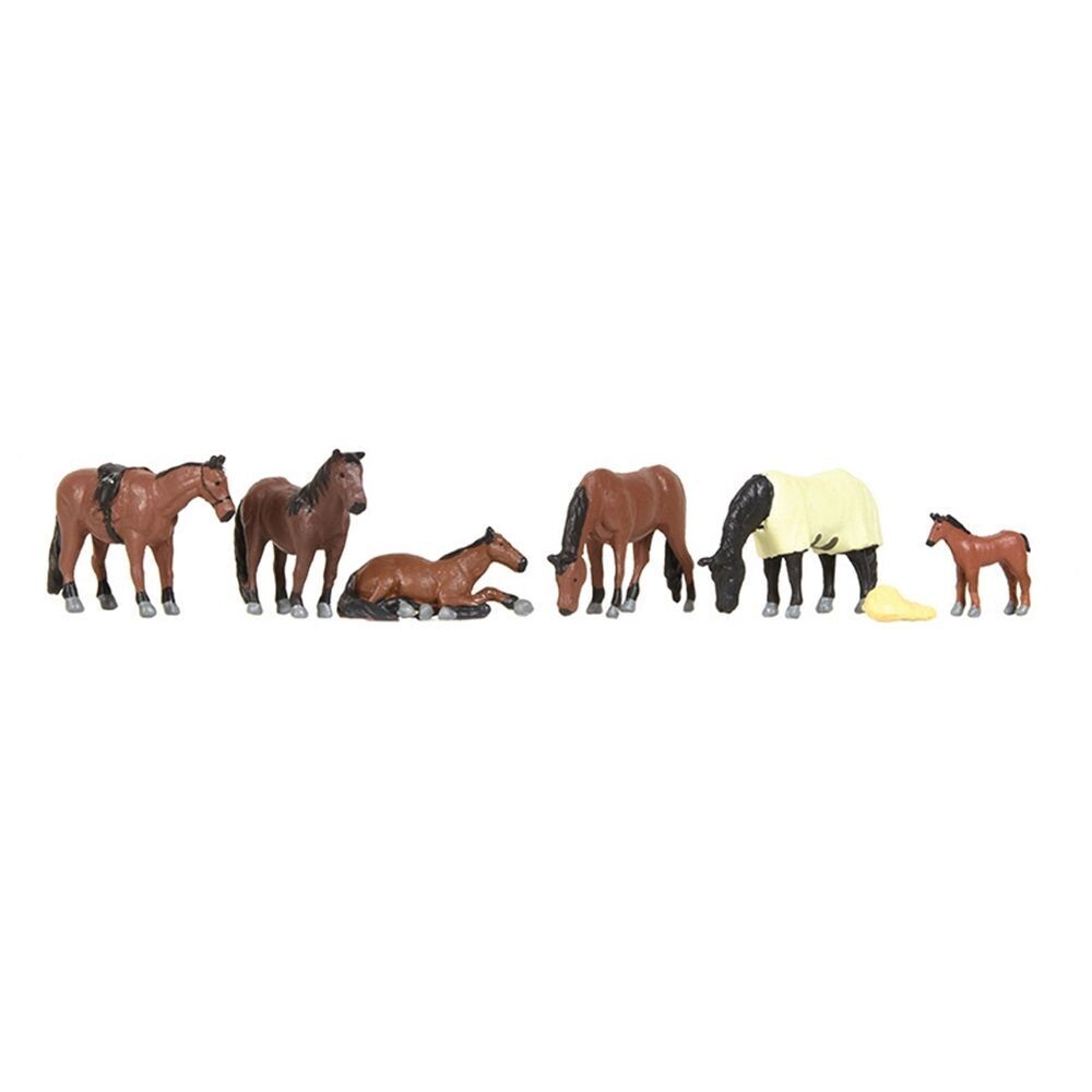 Bachmann 36-080 Horses x 6 OO/HO Gauge