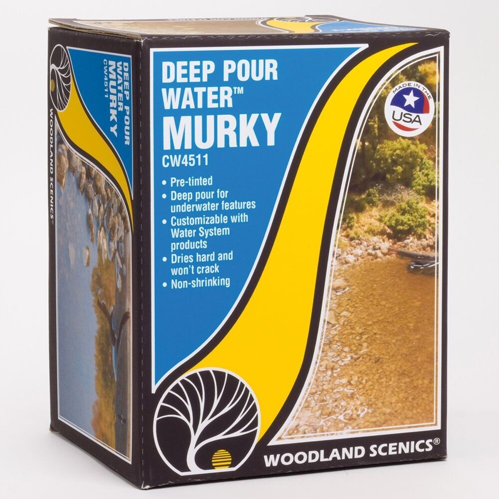 Woodland Scenics CW4511 Murky Deep Pour Water™ Kit