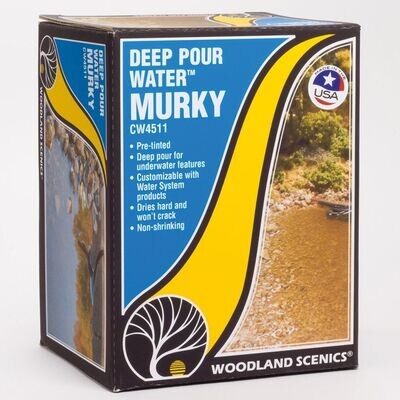 Woodland Scenics CW4511 Murky Deep Pour Water™ Kit