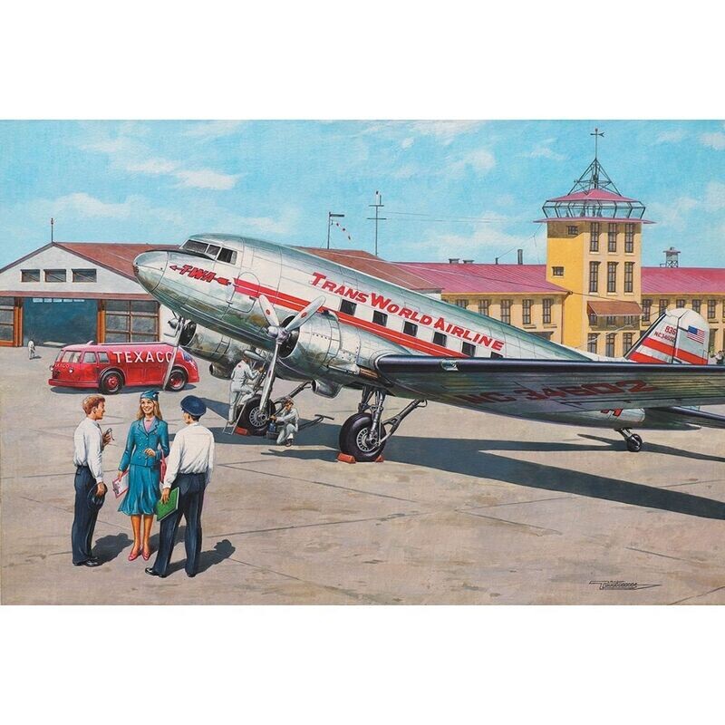 Roden 309 Douglas DC-3 1:144 Scale Plastic Model Kit