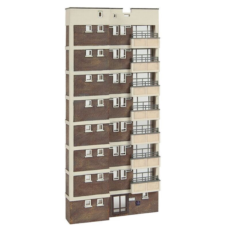 Graham Farish 42-265 Scenecraft Low Relief Block of Flats N Gauge