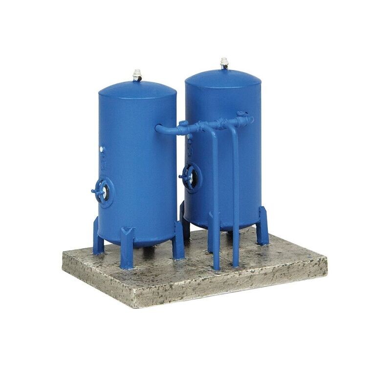 Bachmann 44-0112 Scenecraft Cylindrical Tanks OO/HO Gauge