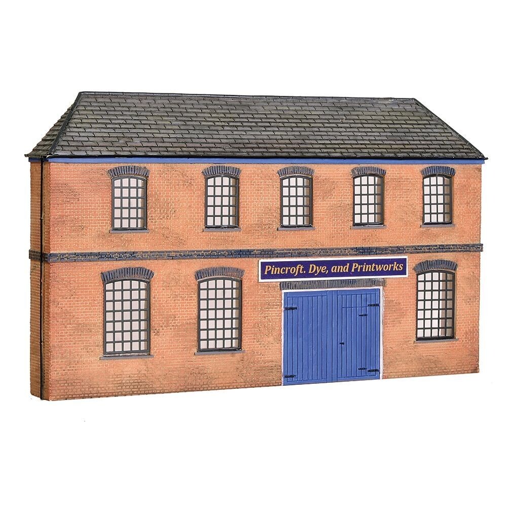 Bachmann 44-0205 Scenecraft Low Relief Victorian Factory Front OO/HO Gauge