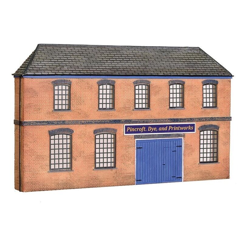 Bachmann 44-0205 Scenecraft Low Relief Victorian Factory Front OO/HO Gauge