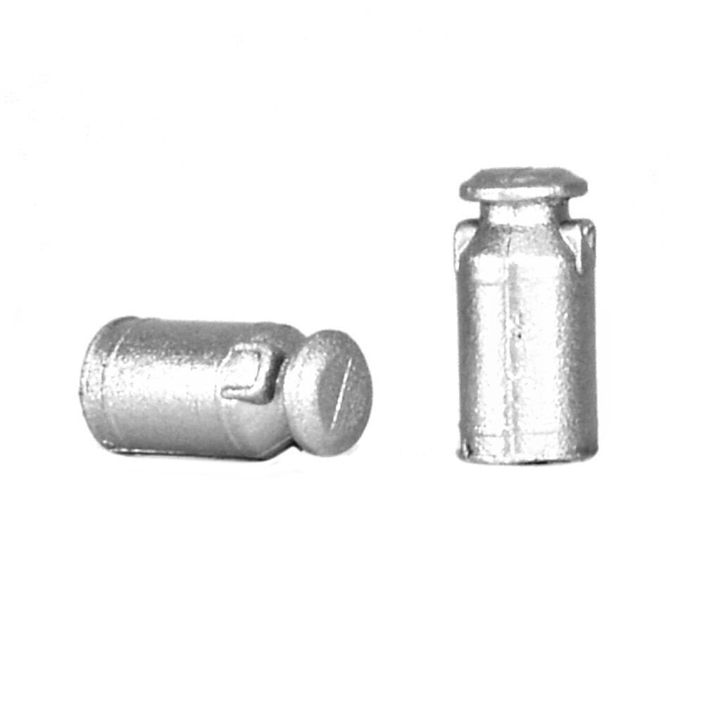 Bachmann 44-521 Scenecraft Milk Churns (x10) OO/HO Gauge
