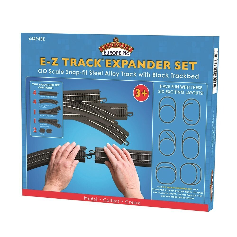Bachmann 44494BE E-Z Track Layout Expander Pack OO/HO Gauge