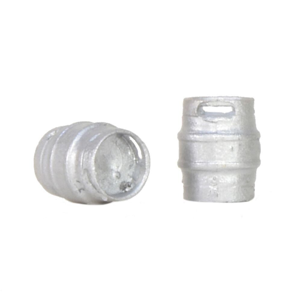 Bachmann Scenecraft 44-520  Metal Beer Kegs (x10) OO/HO Gauge