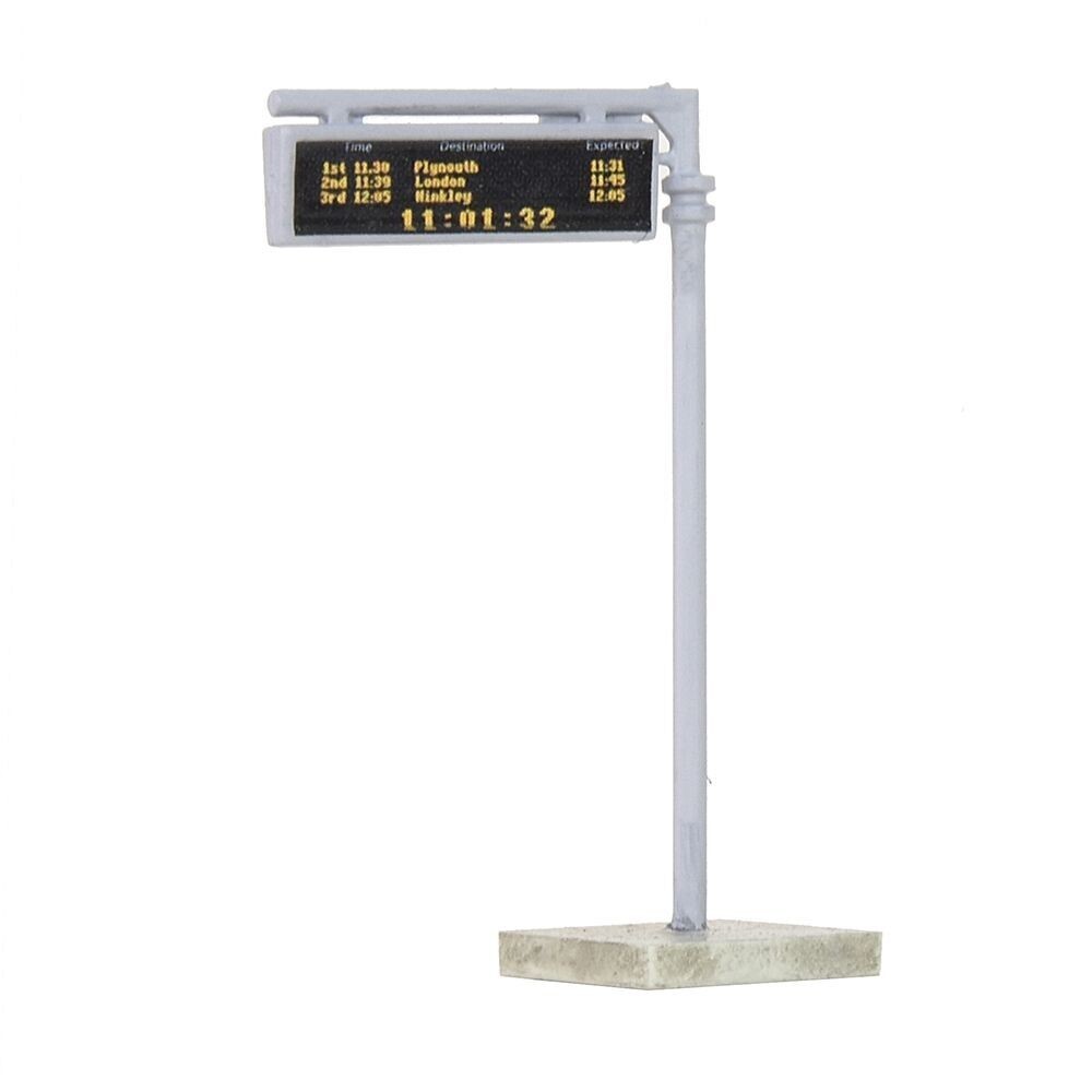 Bachmann 44-578 Scenecraft Passenger Information Screen OO/HO Gauge