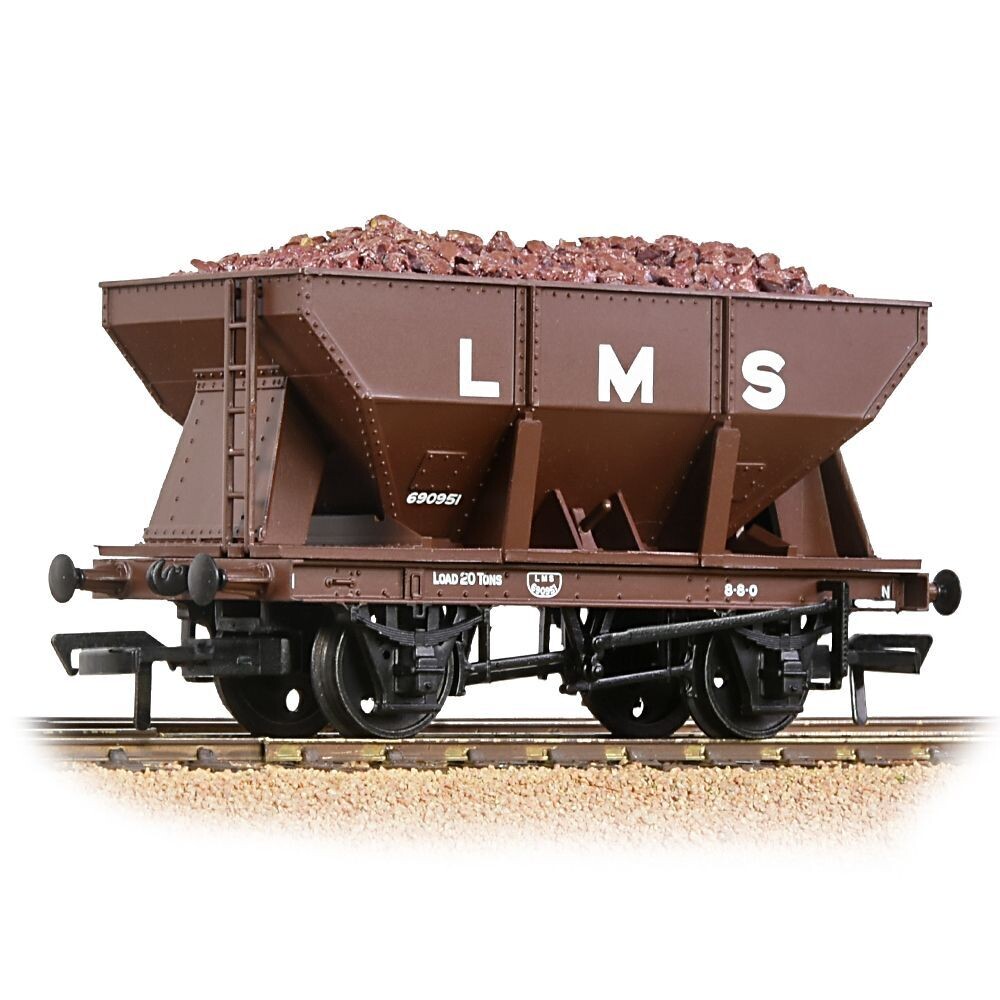 Bachmann 37-509 24T Ore Hopper LMS Bauxite [WL]