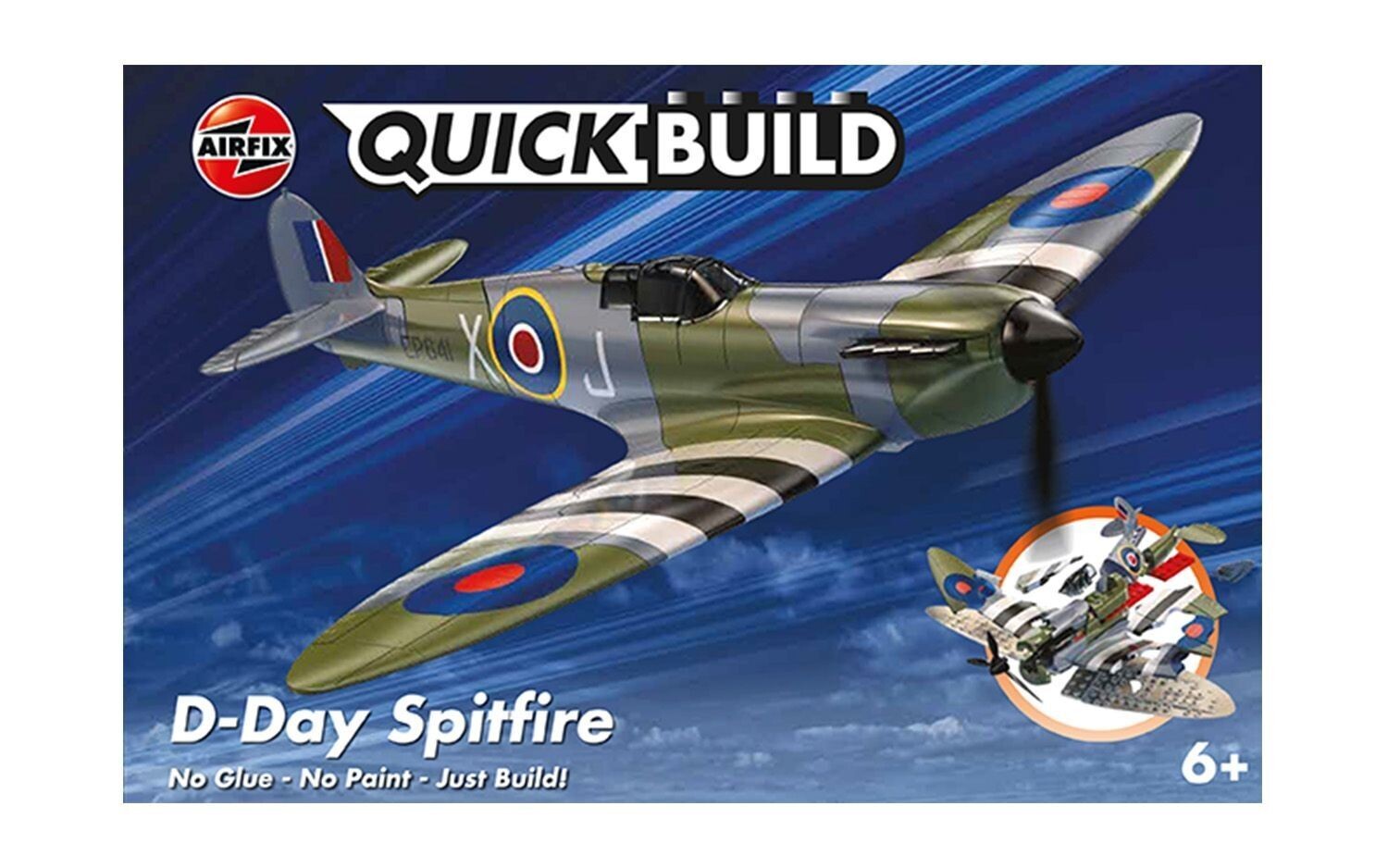 Airfix J6045 QUICKBUILD D-Day Spitfire