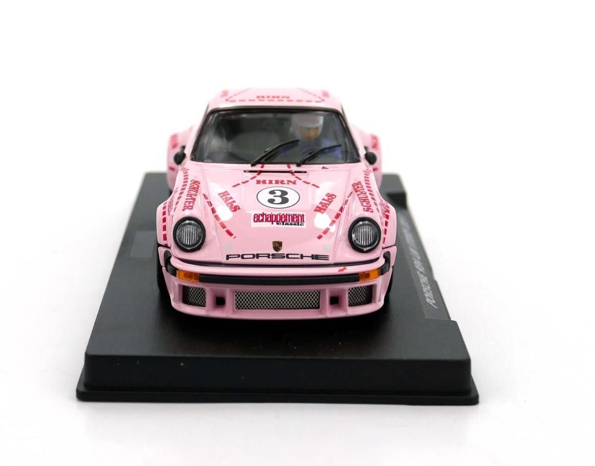 Slot Car Scalextric Fly A2047 Porsche 934 N°3 – LM Story 2011 Rose Cochon