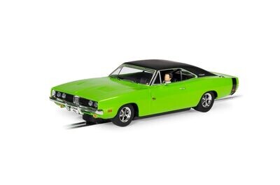 Scalextric C4326 Dodge Charger RT - Sublime Green Slot Car