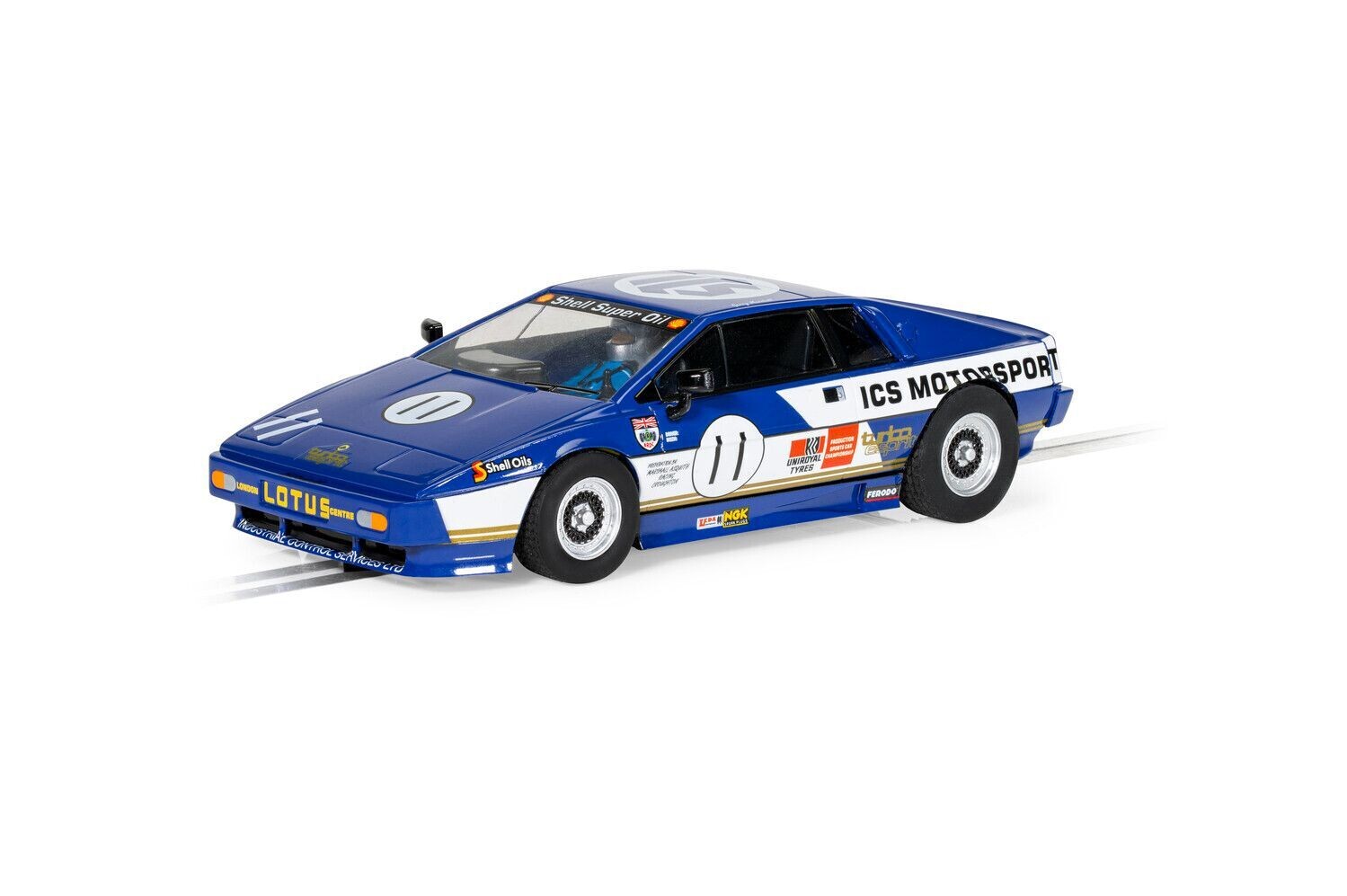 Scalextric C4352 Lotus Esprit S1 - Silverstone 1981 - Gerry Marshall Slot Car