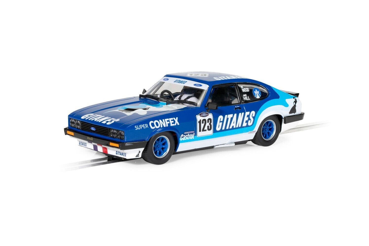 Scalextric C4402 Ford Capri MK3 - Gerry Marshall Trophy Winner 2021 - Jake Hill Slot Car