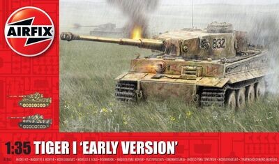 Airfix A1363 Tiger-1 "Early Version" 1:35 Scale Plastic Model Kit