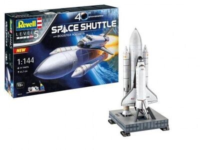 Revell 05674 40th Anniversary Space Shuttle + Booster Gift Set 1:144 Scale Plastic Model Kit