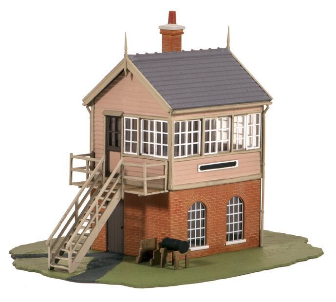 Ratio 500 GWR Signal Box Kit OO/HO Gauge