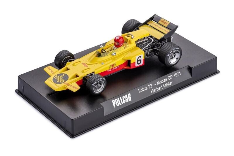 Policar CAR02H Lotus 72 Monza GP 1971 Slot Car