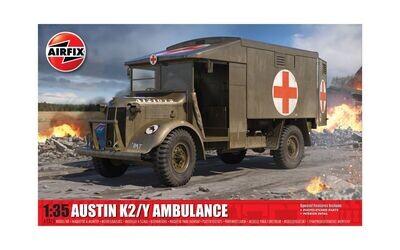 Airfix A1375 Austin K2/Y Ambulance 1:35 Scale Plastic Model Kit