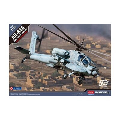 Academy 12129 AH-64A ANG 'South Carolina' 1:35 Scale Plastic Model Kit