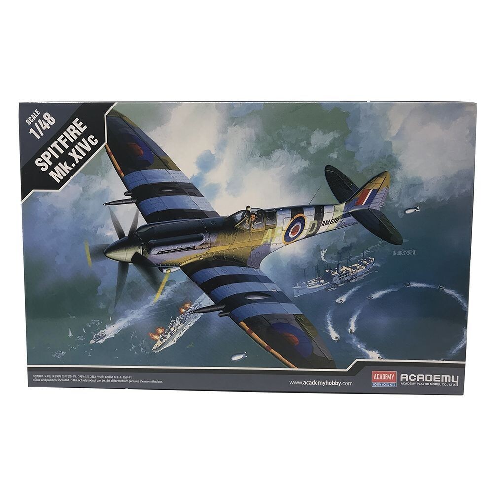 Academy 12274 Spitfire Mk XIVc 1:48 Scale Plastic Model Kit