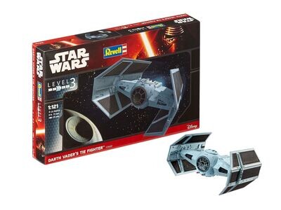 Revell 03602 Star Wars - Darth Vader's Tie Fighter 1:121 Scale Plastic Model Kit
