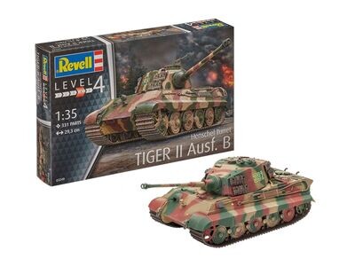 Revell 03249 Tiger II Ausf.B (Henschel Turret) 1:35 Scale Plastic Model Kit