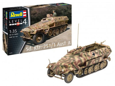 Revell 03295 Sd.Kfz 251/1 AUSF.A 1:35 Scale Plastic Model Kit