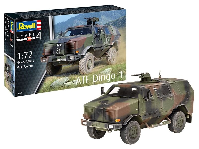 Revell 03345 ATF Dingo 1 1:72 Scale Plastic Model Kit