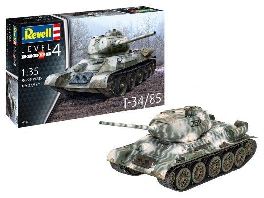 Revell 03319 T34/85 1:35 Scale Plastic Model Kit