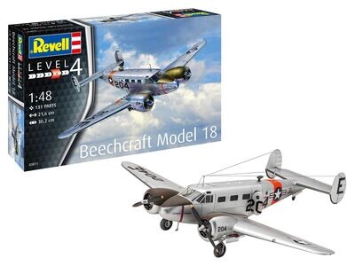 Revell 03811 Beechcraft Model 18 1:48 Scale Plastic Model Kit