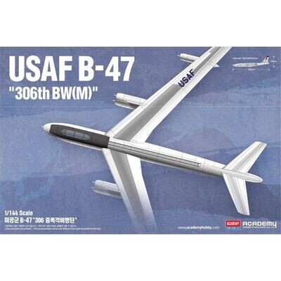 Academy 12618 USAF B-47 "306th BW(M)" 1:144 Scale Plastic Model Kit