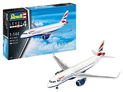 Revell 03840 Airbus A320neo British Airways 1:144 Scale Plastic Model Kit