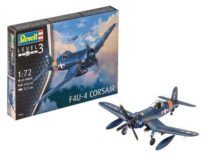 Revell 03955 Vought F4U-4 Corsair 1:72 Scale Plastic Model Kit