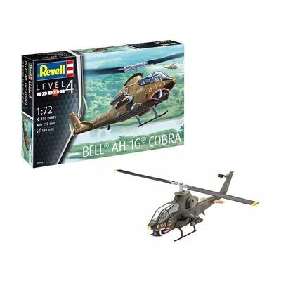 Revell 04956 Bell AH-1G Cobra 1:72 Scale Plastic Model Kit