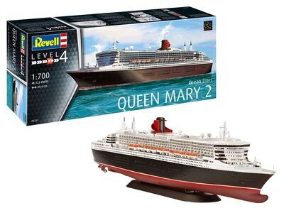 Revell 05231 Queen Mary 2 1:700 Scale Plastic Model Kit