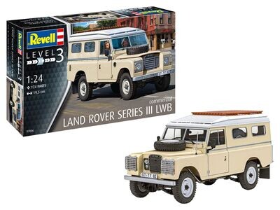 Revell 07056 Land Rover Series 111 LWB Commercial 1:24 Scale Plastic Model Kit