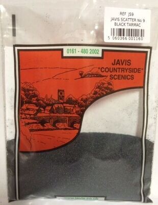Javis Scatter No 9- Black Tarmac (Bag 40 grams) JS9