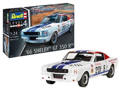 Revell 07716 66 Shelby® GT 350 R™ 1:24 Scale Plastic Model Kit