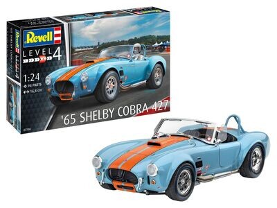 Revell 07708 65 Shelby Cobra 427 1:24 Scale Plastic Model Kit