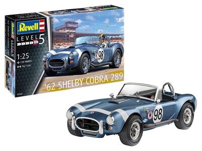 Revell 07669 62 Shelby Cobra 289 1:25 Scale Plastic Model Kit
