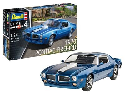 Revell 07672 1970 Pontiac Firebird 1:24 Scale Plastic Model Kit