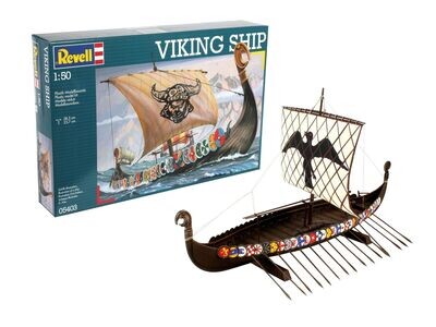 Revell 05403 Viking Ship Gift Set 1:50 Scale Plastic Model Kit
