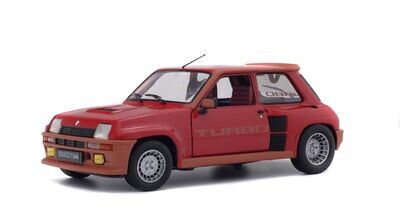 Solido S1801302 Renault 5 Turbo - Red 1:18 Scale Diecast Model