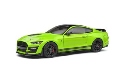 Solido S1805902 Ford Shelby GT500 Lime Green 2020 1:18 Scale Diecast Model