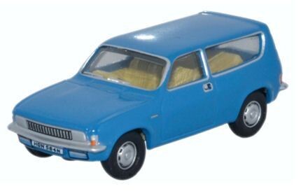 Oxford Diecast Austin Allegro Estate Tahiti Blue (76ALL004) 1:76 (OO) Scale Model