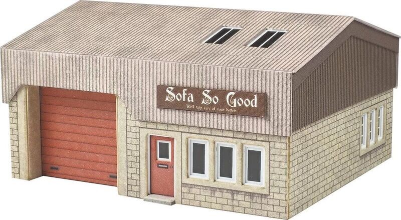 Metcalfe PN185 N Scale Industrial Unit Card Kit