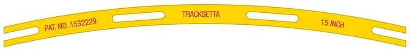 Peco NT15 Tracksetta Template 15" Radius N/009 Gauge